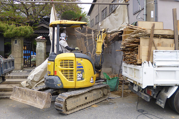 耐震補強と自然素材でリノベーション事例 解体工事③